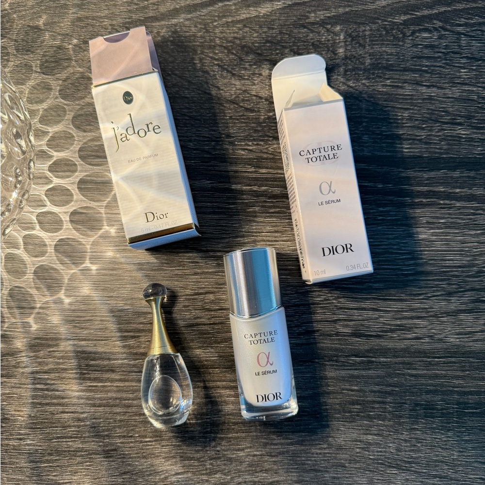Dior J'adore and Capture Totale Serum